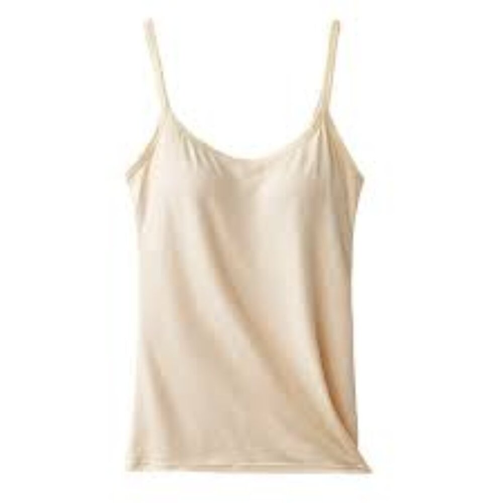 Ana Women Camisole with Adjustable Strap Camisole Top in Raffia New With Tags